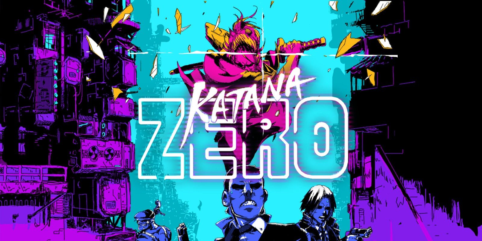 Arte de divulgação de Katana Zero